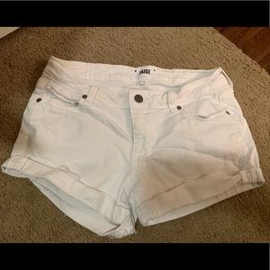 White PAIGE Shorts